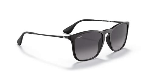 Chris Sunglasses in Black and Light Grey Gradient Dark Grey.